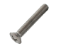 Preview: Countersunk raised head screw M3 x 6 mm, DIN 966 / ISO 7047