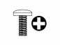 Preview: US-Standard Flat Head Screw, UNC 4-40 x 1/4", Pack of 25