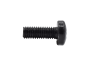 Preview: Linsenkopfschraube M6 x 16 mm - schwarz, DIN 7985 / ISO 7045, 4er Packung