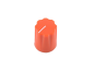 Preview: Knob Fluted Miniatur, orange