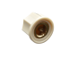 Preview: Knob Classic Small Fluted cream