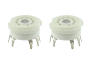 Preview: Socket Noval Ceramic PC Mount, Pack of 2