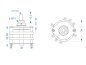 Preview: Rotary Switch 1 Pol / 3 Pos - 3 A - Open Style- Impedance Selector - Kopie