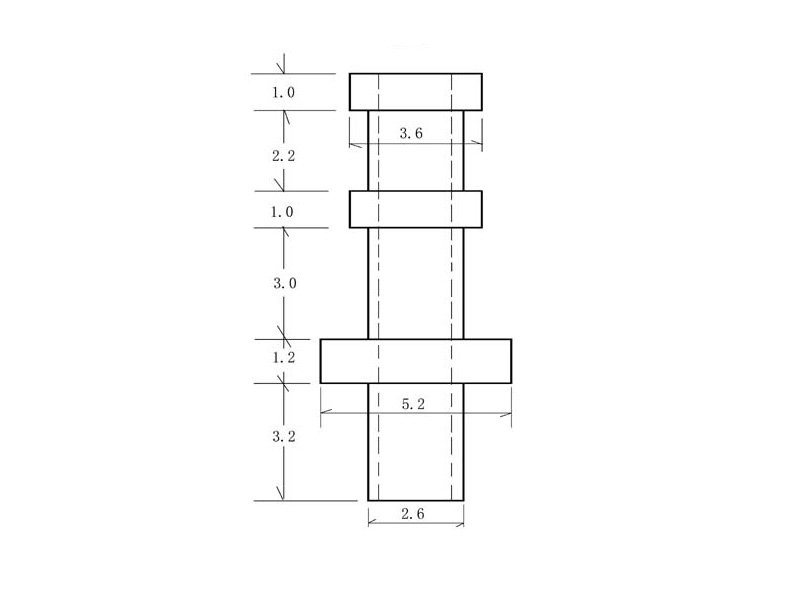 Turret Tube-Town Type 32 - 25 Stück