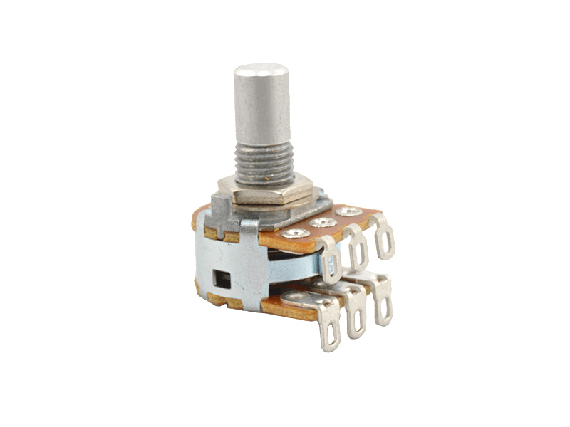 Alpha Potentiometer Dual / Stereo 100 kOhm log / 16 mm