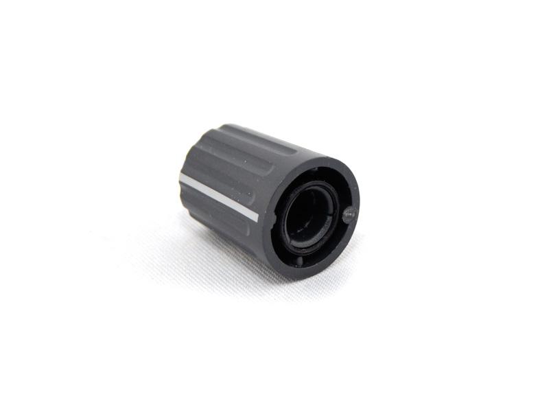 Plastic Knob Standard Black-Blue