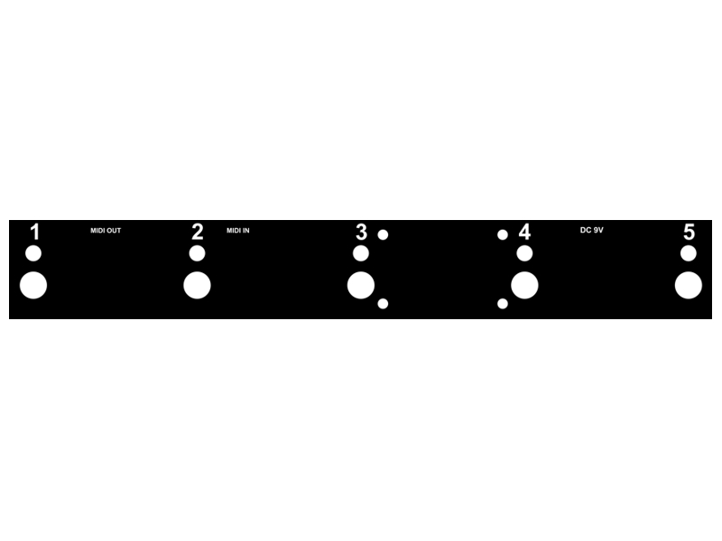 Faceplate for TT - MidiCntrl