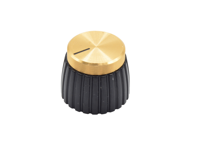 Marshall Style Knob Gold Push-On