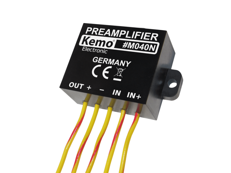 Universal preamplifier module