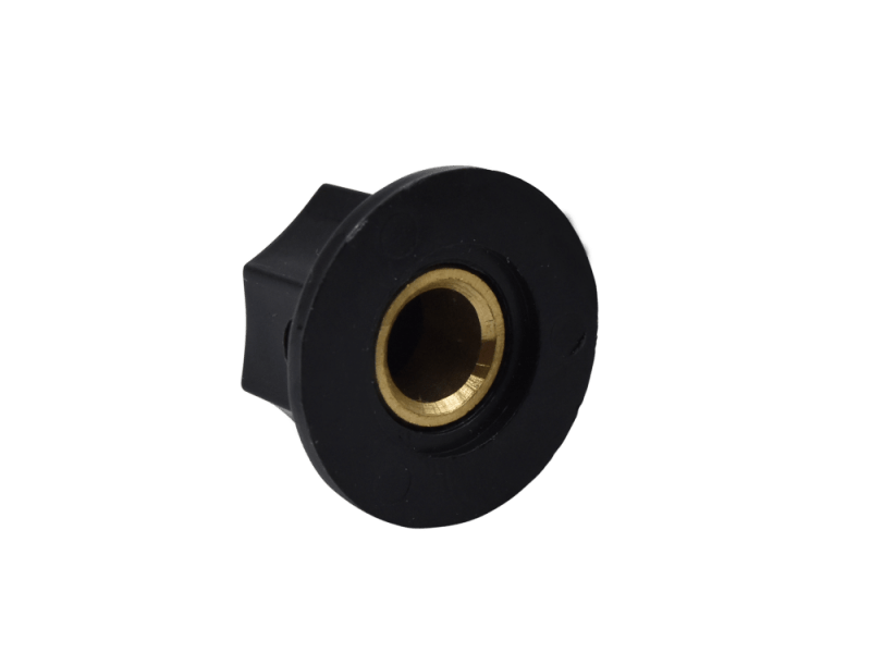 Knob Classic Fluted, Black