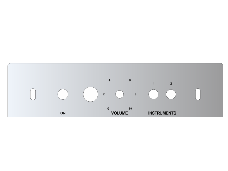 Faceplate for TT Chassis-039 - 5F1