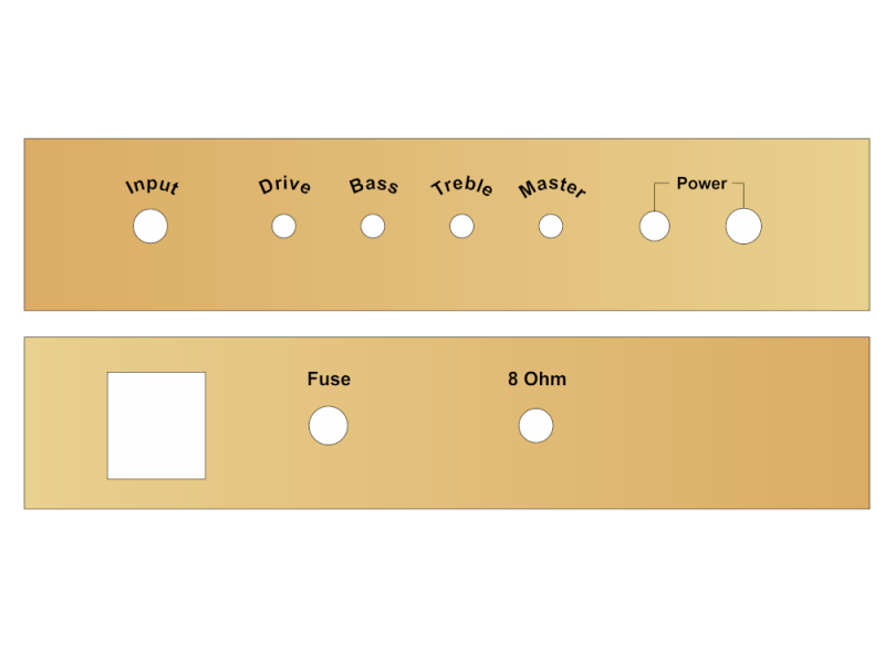 Faceplate Amp-Kit Lummerland-Express Pro Gold