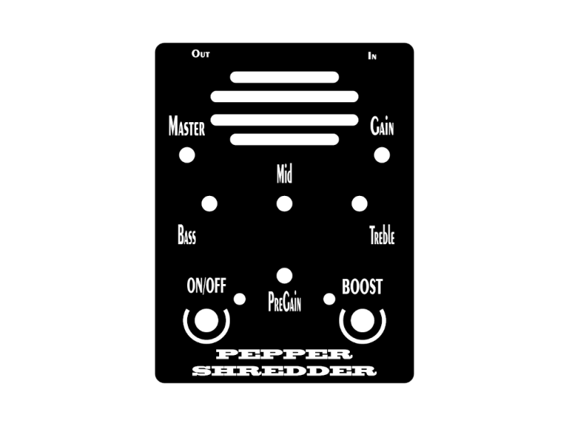 Faceplate for PepperShredder60