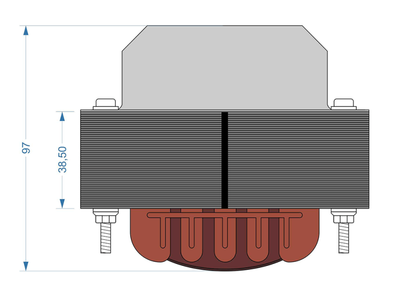 TT Dumble Style 50 Watt Powertransformer