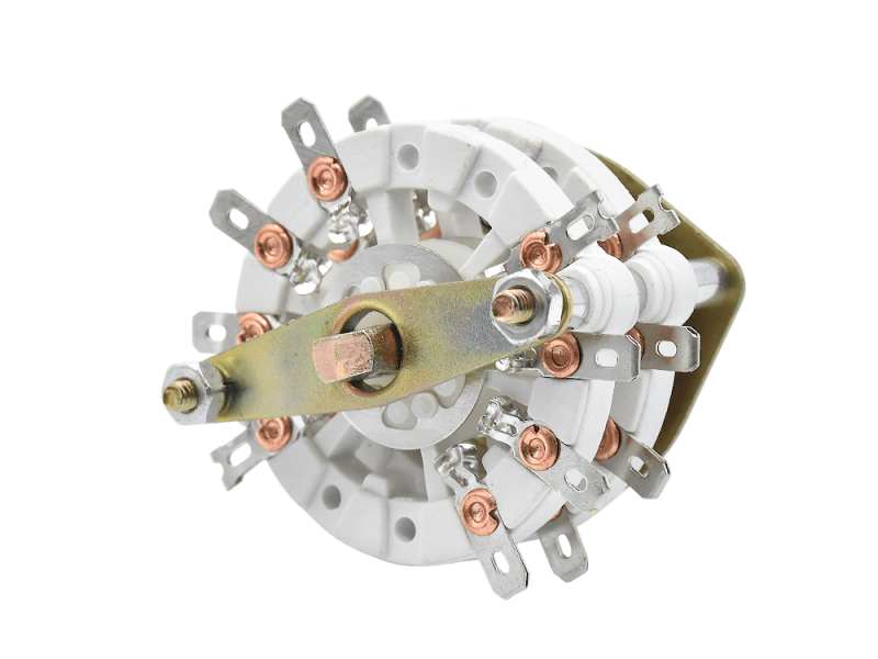 Rotary Switch 1 Pol / 3 Pos - 3 A - Open Style- Impedance Selector - Kopie