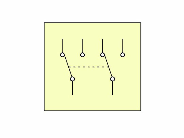 Miniature Toggle Switche short,  DPDT ON-ON