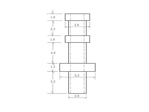 Turret Tube-Town Type 32 - 25 Stück