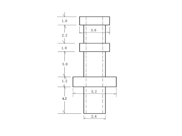 Turret Tube-Town Type 42 - 25 pcs