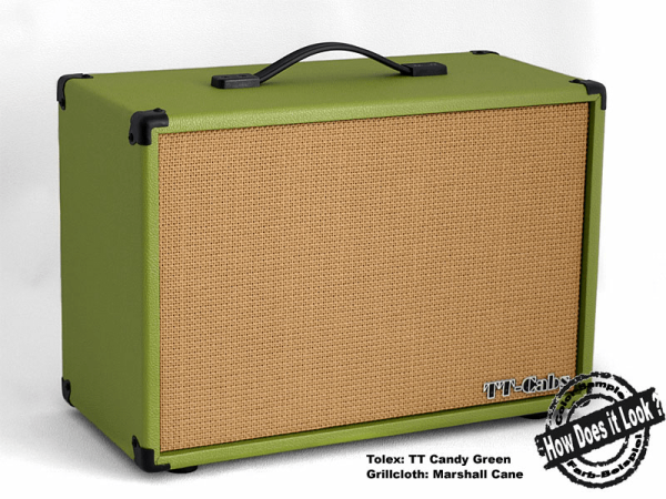 RESTSTÜCK Tolex Tube-Town Candy Green