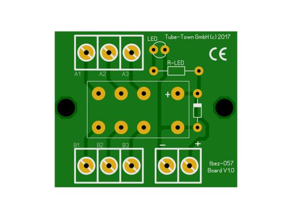 Tube-Town EZ-Board Einfach Relais PCB