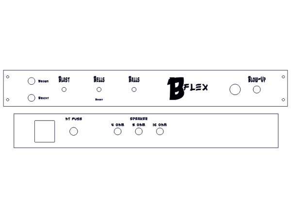 Faceplate für TT Bausatz BFlex