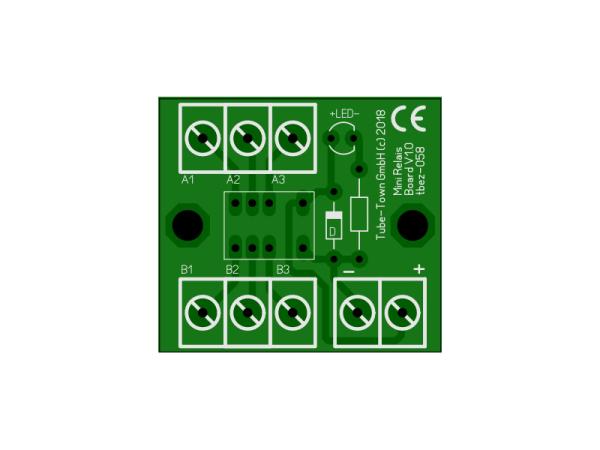 Tube-Town EZ-Board MINI Single Relais, PCB