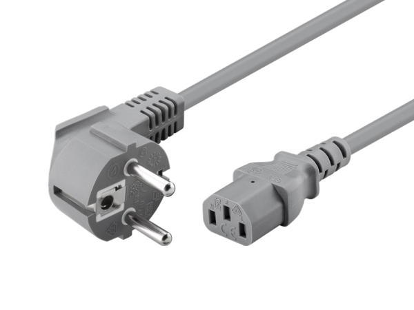 Power Cord 2 m, gray