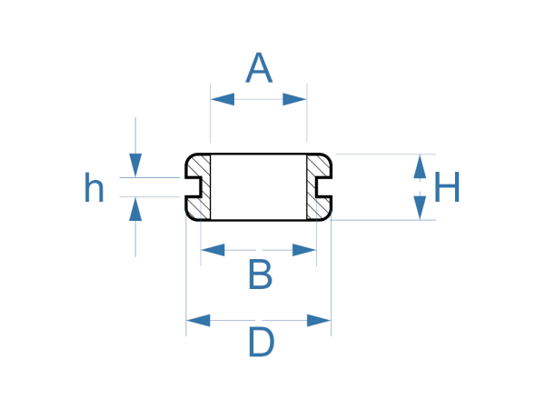 Kabeldurchführung 5 mm