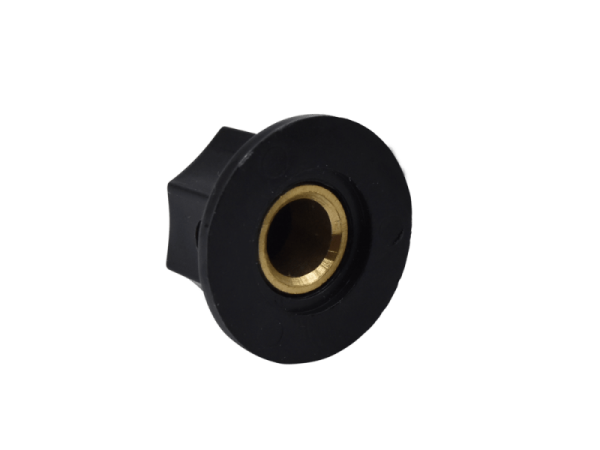 Knob Classic Fluted, Black