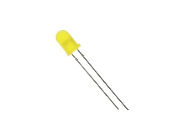 LED 3 mm gelb, 5 V