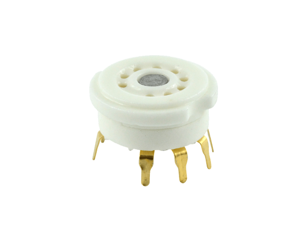 Socket Noval Ceramic Print Gold, Set of 2