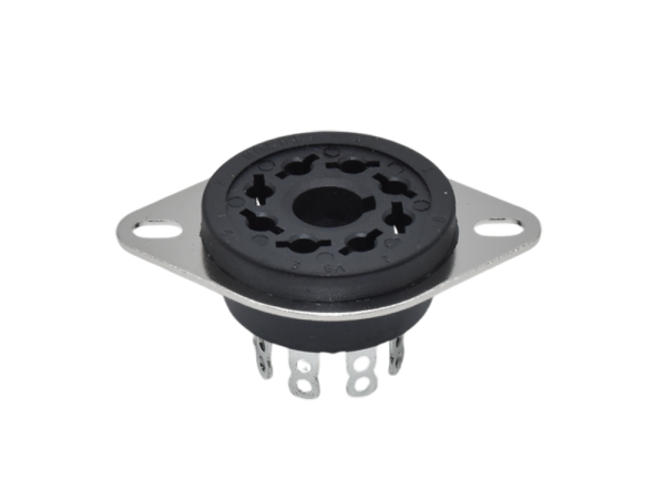 Socket Octal Belton, Chassis VTB8, black