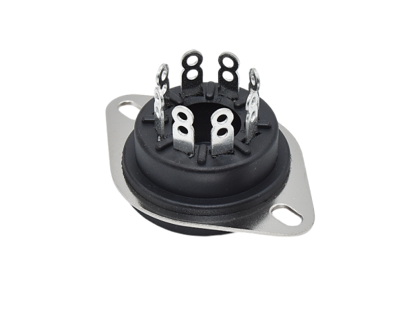 Socket Octal Belton, Chassis VTB8, black