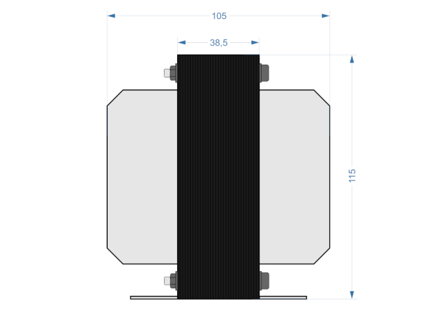 TT Netztransformator 50 Watt für Marshall / JCM 800 / Plexi