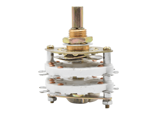 Rotary Switch 1 Pol / 3 Pos - 3 A - Open Style- Impedance Selector - Kopie