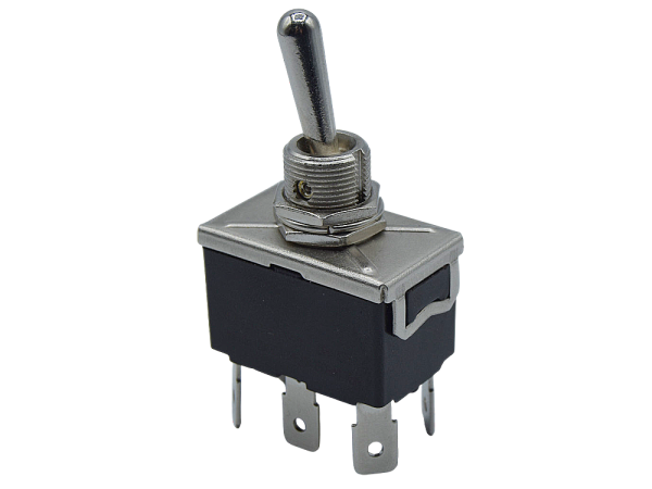 Toggle Switch DPDT - 2 position ON-ON, 10 A