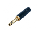 Rean NYS224BG - 6,3 mm (1/4") Klinkenstecker, vergoldet, mono