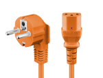 Power Cord 2 m, orange