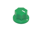 Knob Classic Fluted, green