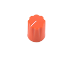 Knob Fluted Miniatur, orange