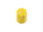 Knob Fluted Miniatur, yellow