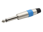 Rean NYS224C-0 - 6,3 mm (1/4")  Klinkenstecker, mono - blau