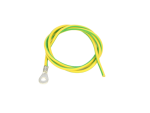TTCA Sil-Wire 0,75 mm² with lug, green-yellow, assembled